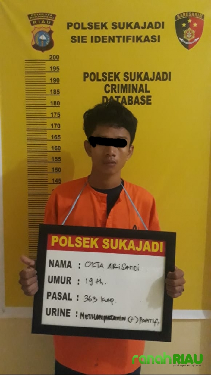 Satu Orang Pelaku Pencurian Sepeda Motor Dibekuk Polisi Saat Berada Dikamar Hotel